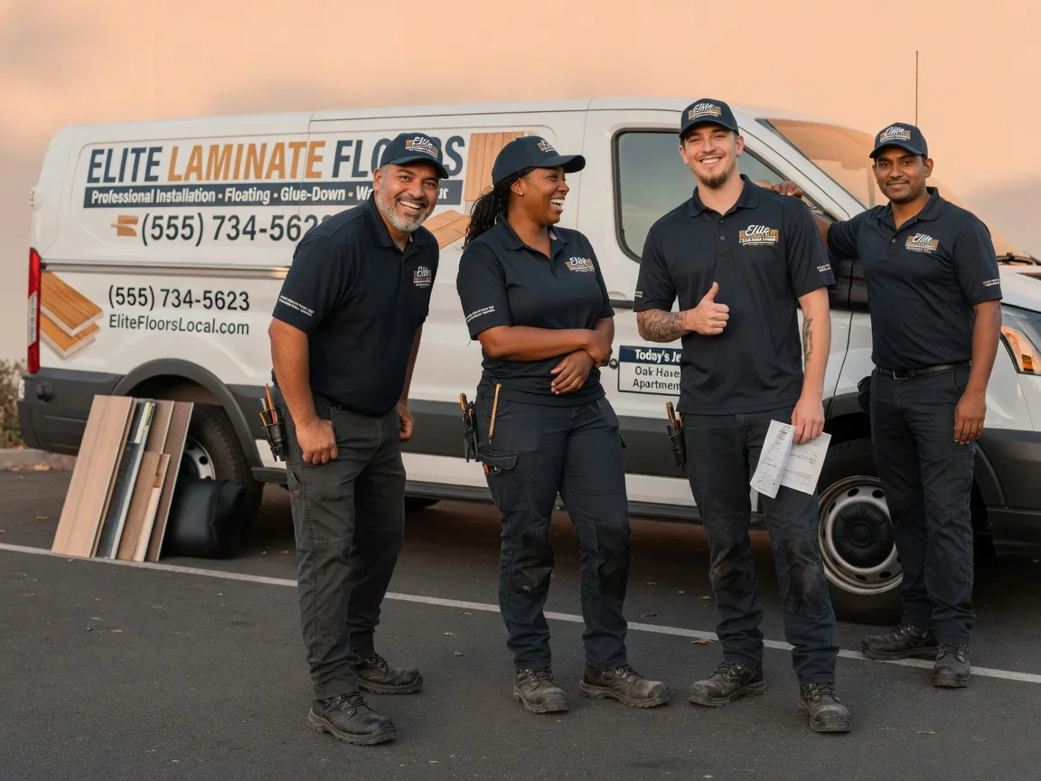 Laminate flooring installation company in Deloit, IA